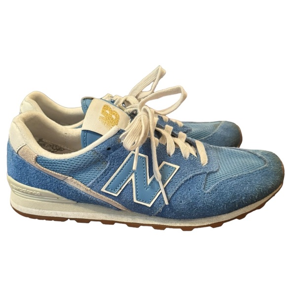 Women’s New Balance Retro Style Bright Blue 996 Running Shoes. Size 8. - Picture 6 of 9